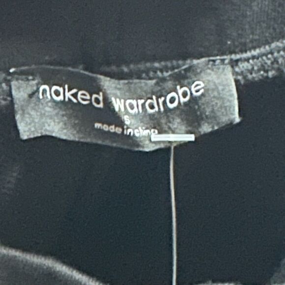 NWTs naked wardrobe Flared Leggings w/ Raw Hem - Picture 5 of 9